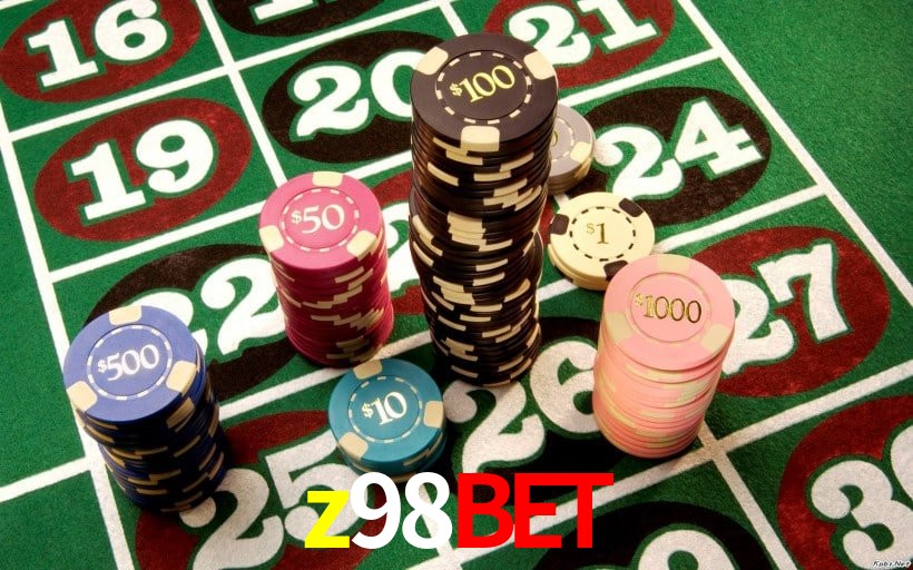 Mesa de Blackjack z98bet